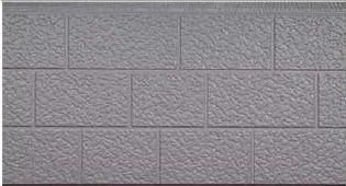 Square tile texture insulated wall panel